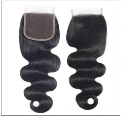 3Pcs Virgin+ Brazilian Body Wave Hair With Lace Closure img 2-min