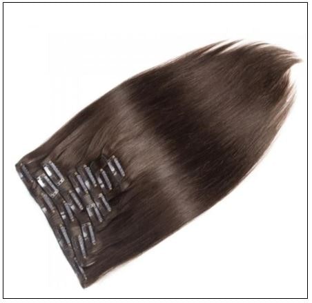 4 Medium Brown Hair Extensions Clip In Hair img 4 min