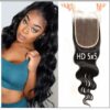 5x5 HD Lace Closure with Bundles Invisible Knots Body Wave Hair Weaves With Transparent Lace Closure Human Hair img-min