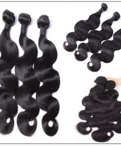 Body wave PU skin base closure pieces 4×4 human hair closure Realistic Scalp natural color img 4