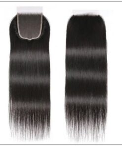 Brazilian Straight Virgin Hair 3 Bundles With Lace Closure img 4-min