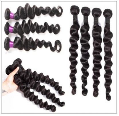 Bundles Loose Deep Wave Human Hair With 13x4 Frontal img 4 min