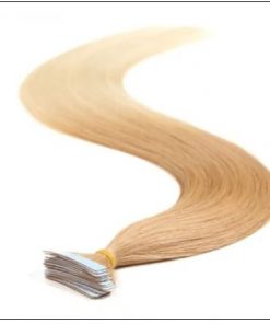 Ombre Straight Tape In Hair Extensions T27-613 100% Virgin Hair IMG 4-min