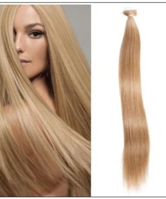 Straight Tape In Hair Extensions #12 Light Brown 100% Virgin Hair IMG-min