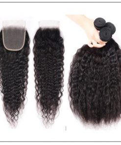 Super Wave Weaving With Closure 4x4 Swiss Lace Closure Free Part Brazilian Hair Closure img 4 min