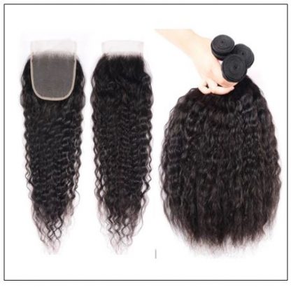 Super Wave Weaving With Closure 4x4 Swiss Lace Closure Free Part Brazilian Hair Closure img 4 min