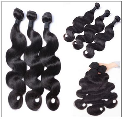 Unprocessed frontal lace closure with 3pcs bodywave virgin hair bundles img 4