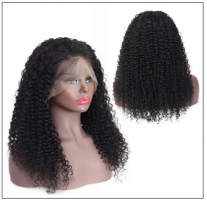 13x4 Lace Front Wigs Human Hair Curly Hair Pre Plucked Frontal Wigs with Baby Hair Glueless Curly Human Hair Wigs 180% Density 3