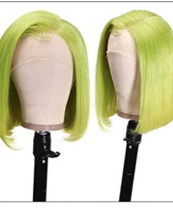 13x4 Straight Bob Lace Front Wig 150 Density Pre Plucked Lace Front Human Hair Human Hair Wigs With Baby Hair For Black Women 4 min