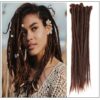 33# Chocolate Color Handmade Synthetic Dreads img-min