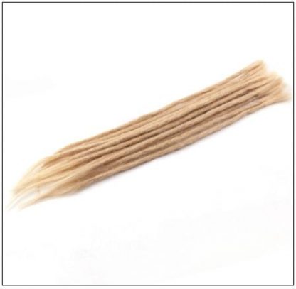 613 Blonde Dreads Long Dreadlock Human Hair Crochet Extensions 4 min