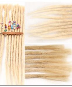 613 Color Human Hair Dreadlock Extensions Long Dreadlocks 3-min