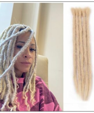 613 Color Human Hair Dreadlock Extensions Long Dreadlocks img-min