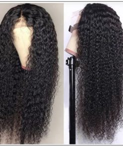 Brazilian Natural 13x4 Lace Front Pre plucked Curly Lace Front Wig 100 Human Hair 3 min