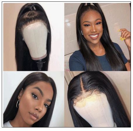 Full Lace Human Hair Wigs 150% And 180% Density Remy Hair Wig For Black Women 14-26 Inch 4-min