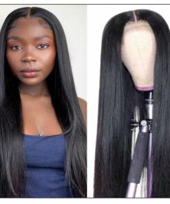 Full Lace Human Hair Wigs 150% And 180% Density Remy Hair Wig For Black Women 14-26 Inch img-min