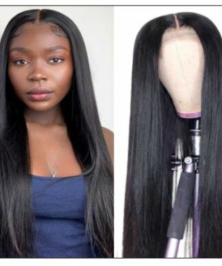 Full Lace Human Hair Wigs 150% And 180% Density Remy Hair Wig For Black Women 14-26 Inch img-min