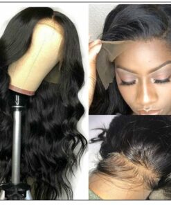 Long Body Wave Human Hair Full Lace Wig 150% and 180% Density Wigs Geared Towards Black Women 2-min