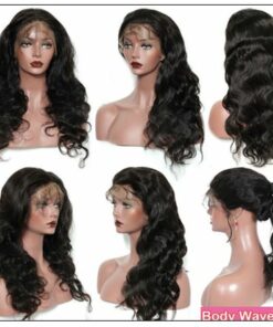 Long Body Wave Human Hair Full Lace Wig 150% and 180% Density Wigs Geared Towards Black Women 3-min