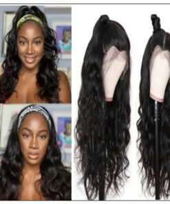 Long Body Wave Human Hair Full Lace Wig 150% and 180% Density Wigs Geared Towards Black Women img-min