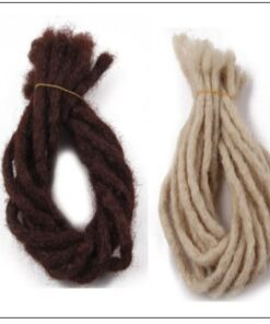 Medium Dreadlocks Extensions For Men and Women Synthetic Hair 5 Colors 3-min