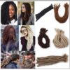 Medium Dreadlocks Extensions For Men and Women Synthetic Hair 5 Colors img-min