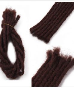 Soft Dread Crochet Hair Dreadlocks Extensions Synthetic Hair Color 33# img 2-min