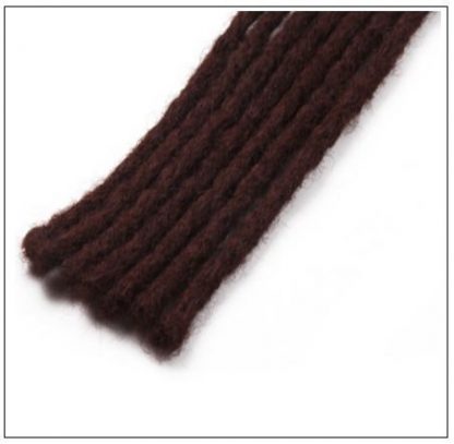 Soft Dread Crochet Hair Dreadlocks Extensions Synthetic Hair Color 33# img 4-min