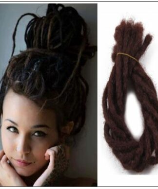 Soft Dread Crochet Hair Dreadlocks Extensions Synthetic Hair Color 33# img-min