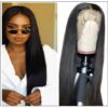 Straight Human Hair Wigs Middle Part Lace Wigs Pre Plucked Natural Hairline Long Wig img-min