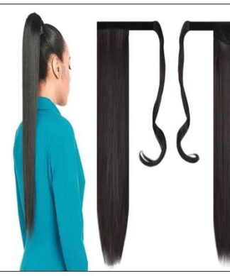 26 inch human hair ponytail img-min
