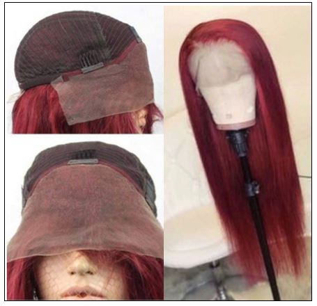 Best Pre Plucked Red Full Lace Wigs Human Hair 2