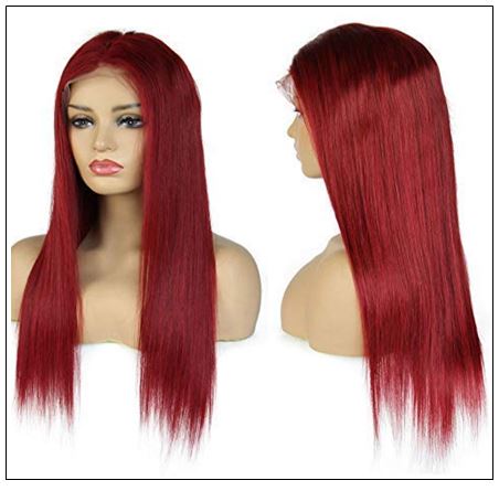 Best Pre Plucked Red Full Lace Wigs Human Hair 3