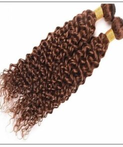Brazilian Dark Brown Curly Hair Weaves 3-min