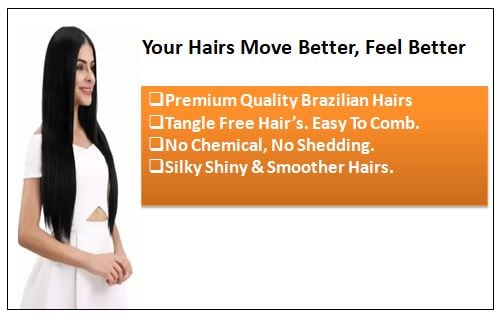Foreign Holics Straight Clip in Hair Extensions 1-min