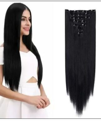 Foreign Holics Straight Clip in Hair Extensions img-min