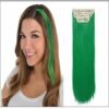 Green Clip In Hair Extensions img-min