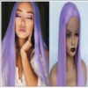 Long Purple Lace Front Wigs Sew In With Baby Hair img-min