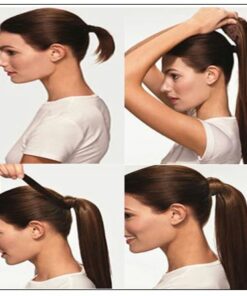 brown hair ponytail 4-min