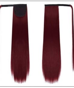 Burgundy Human Hair Ponytail Extension-Nexahair Best Ponytail Hair