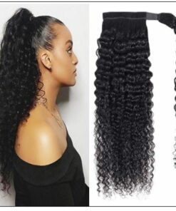 Curly Clip On Human Hair Ponytail Extension-Nexahair Best Ponytail Hair
