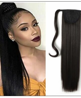 human hair ponytail extension img-min