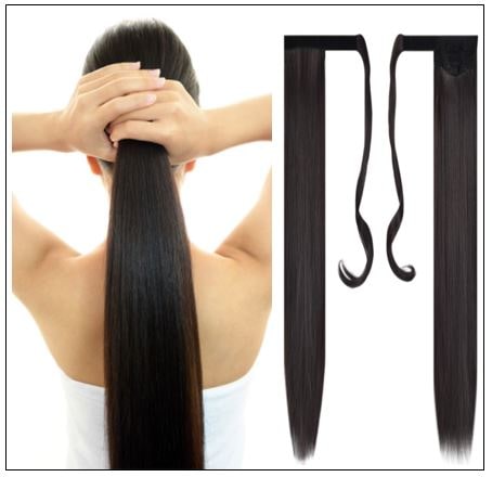 remy hair ponytail 2-min