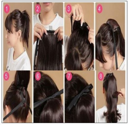 remy hair ponytail 4-min