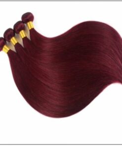 Burgundy Bundles 100 Natural Remy Human Hair 1 6