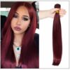 Burgundy Bundles 100% Natural Remy Human Hair