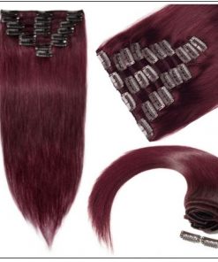 Burgundy Hair Extensions-Nexa hair Best Hair Extensions 3