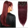 Burgundy Hair Extensions-Nexa hair Best Hair Extensions img