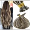 I Tip Piano Color 3P60 Keratin Pre Bonded Hair Extensions img-min
