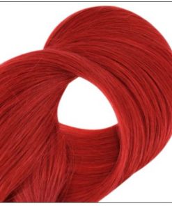 Red Color U Tip Hair Extensions 3-min